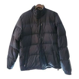 L L Bean Navy Blue Puffer Down Jacket Size L